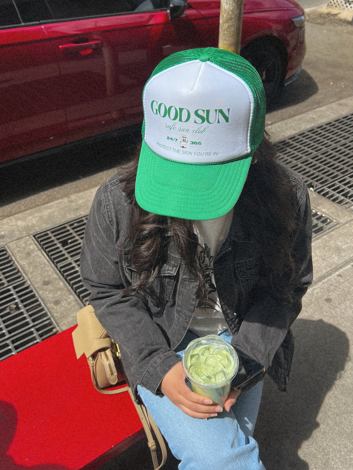 SAFE SUN CLUB Trucker Hat